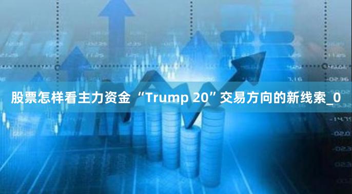 股票怎样看主力资金 “Trump 20”交易方向的新线索_0